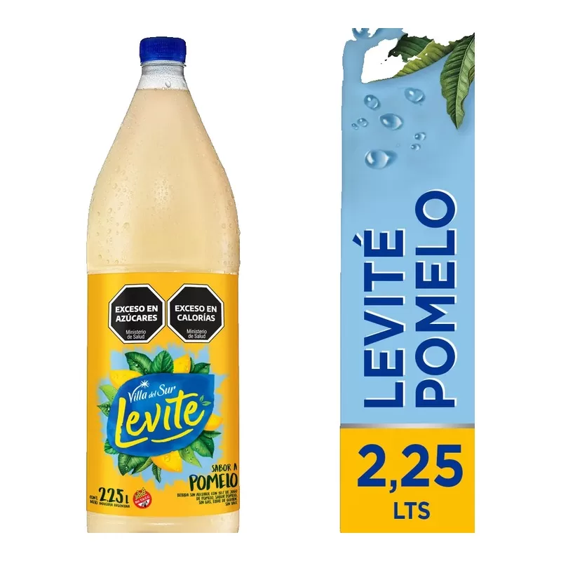 Agua Villa Del Sur Levite Pomelo X 2250 Cm3