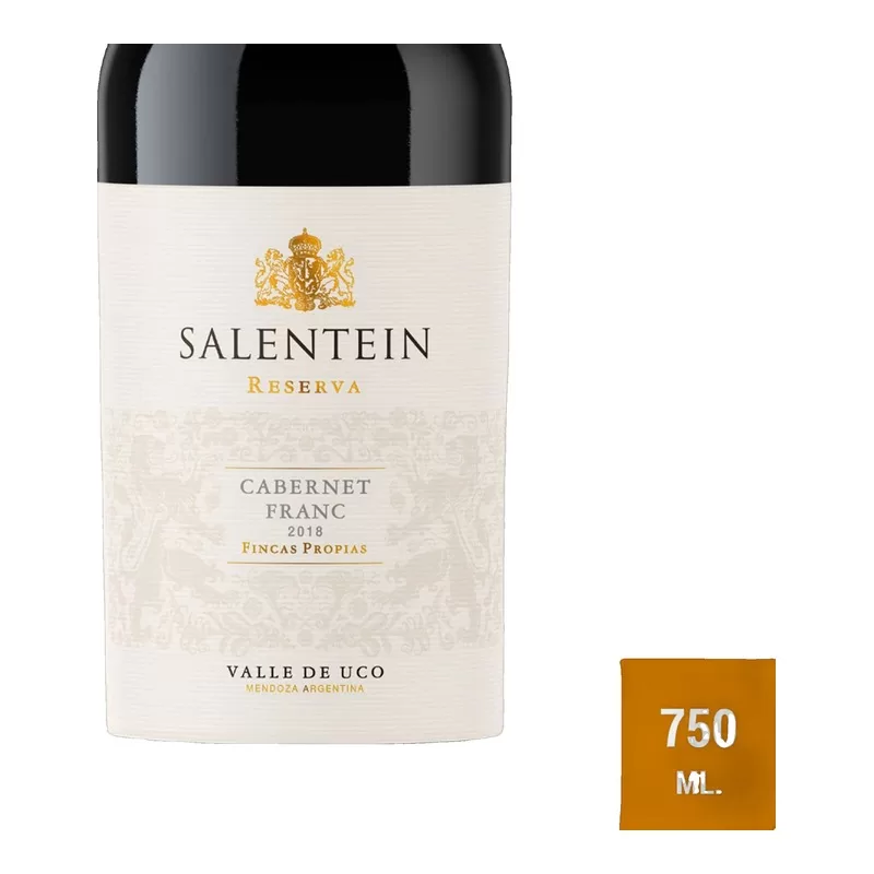 Vino Salentein Reserve Cabernet Franc X 750 Cm3