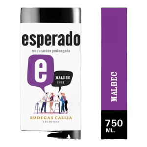 Vino Esperado Malbec X 750 Cm3