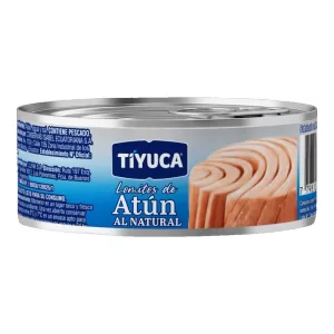 Lomitos De Atun Tiyuca Al Natural X 170 Gr