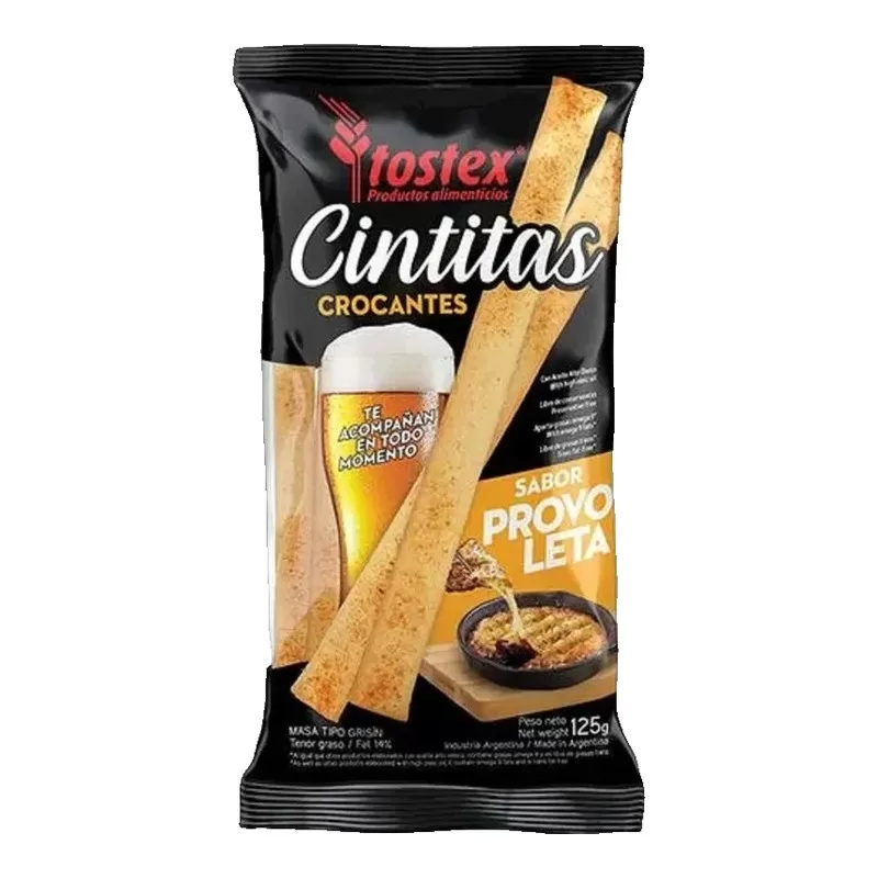 Cintitas Tostex Sabor Provoleta X 125 Gr