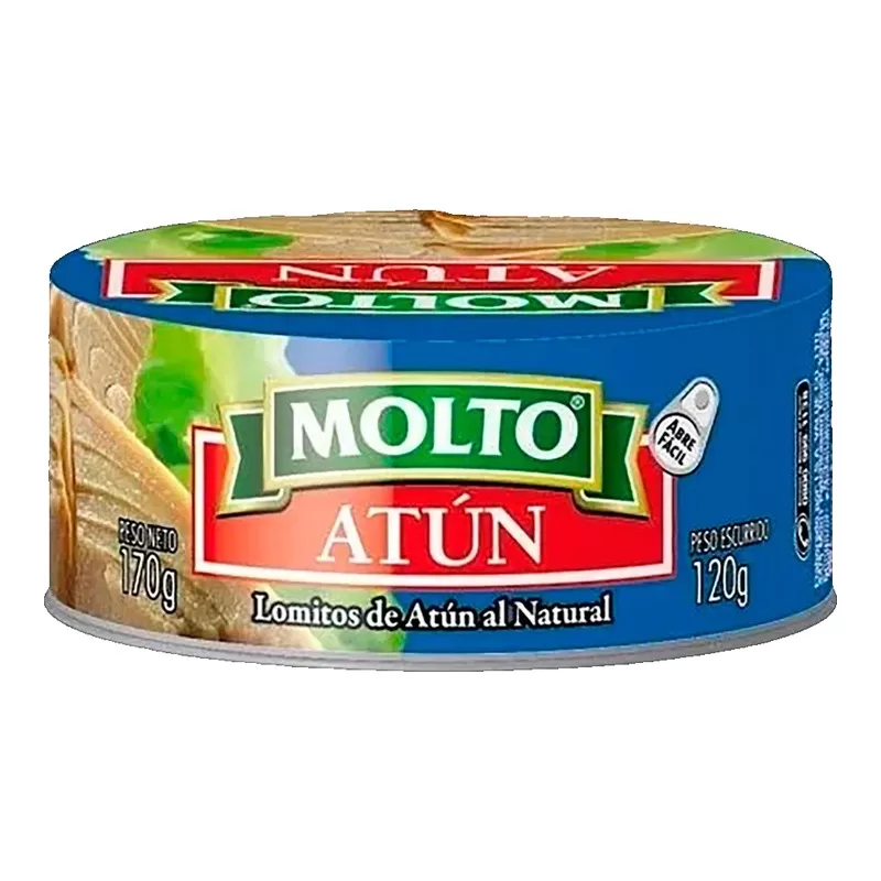 Lomos De Atun Molto Al Natural X 170 Gr