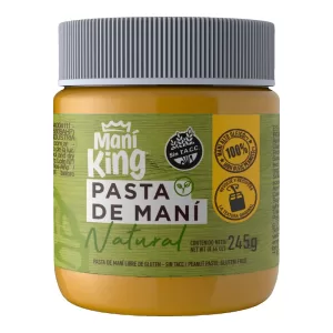 Pasta De Mani King Natural X 245 Gr