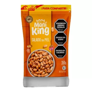 Mani King Salado Sin Piel X 350 Gr