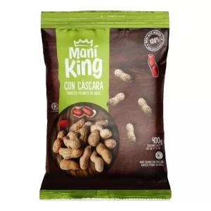 Mani King Tostado Con Cascara X 400 Gr