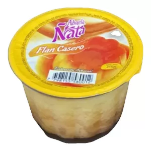 Flan Abuela Ñata Con Dulce De Leche X 215 Gr