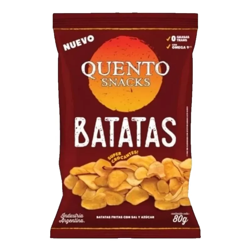 Batatas Quento Crocantes X 75 Gr