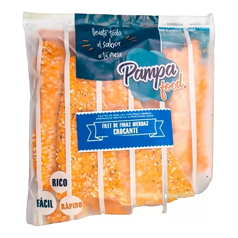 Filet De Merluza Pampa Food Finas Hierb X 800 Gr