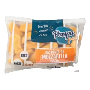 Bastones De Mozzarella Pampa Food X 500 Gr
