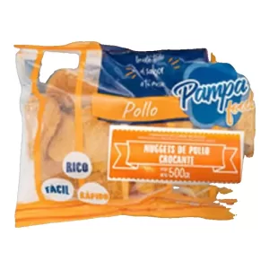 Nuggets De Pollo Pampa Food Crocante X 500 Gr