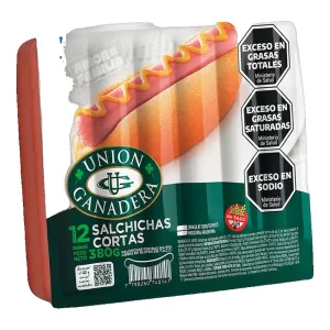 Salchicha Union Ganadera Corta X 12 X 380 Gr
