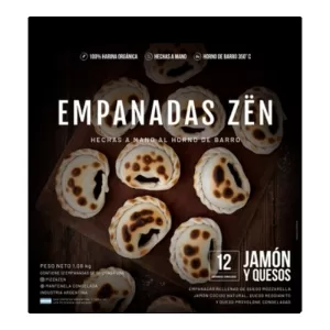 Empanadas Zen Jamon Y Queso X 6 X 540 Gr