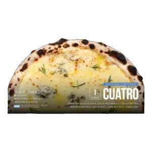 Pizza Zen Cuatro Quesos X 510 Gr