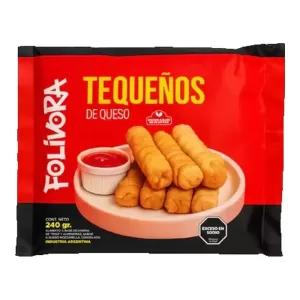 Tequeños Folivora Con Queso Vegano X 240 Gr