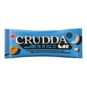 Barra Proteica Crudda Coco Y Chocolate X 40 Gr