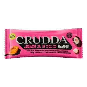 Barra Proteica Crudda Bar Avell/Chocolat X 40 Gr