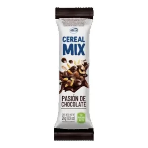 Barra Cereal Mix Pasion De Chocolate X 26 Gr