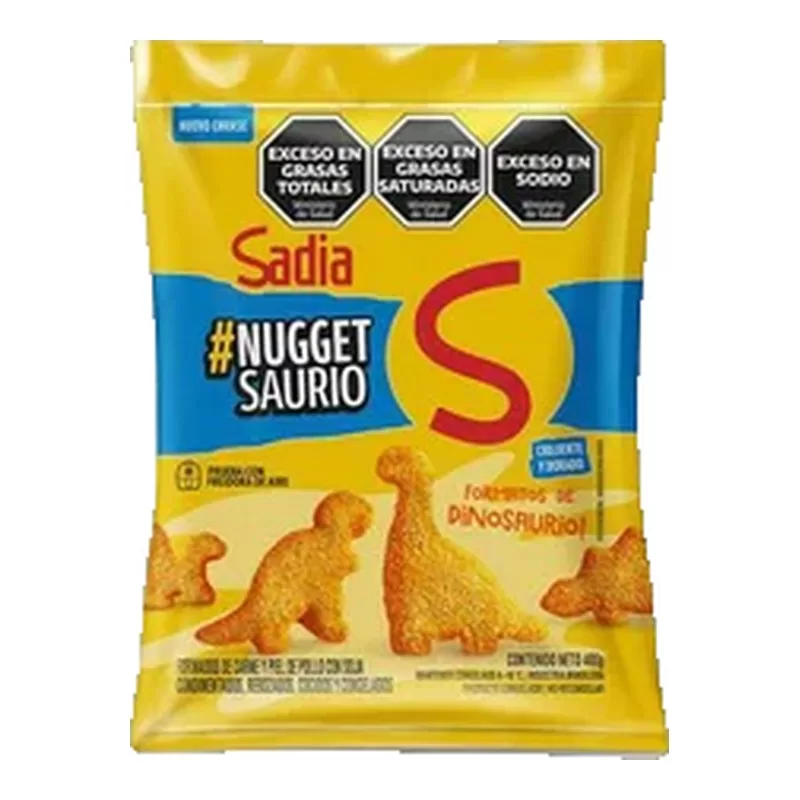 Nuggets Saurius Sadia De Pollo X 400 Gr
