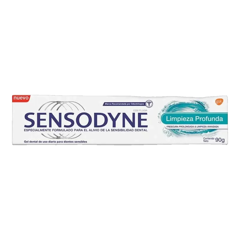 Dentifrico Sensodyne Limpieza Profunda X 90 Gr