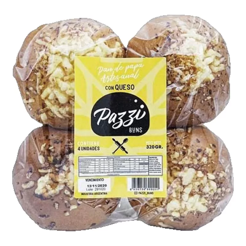 Pan De Papa Pazzi Chips X 240 Gr