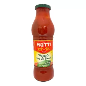 Tomate Mutti Passata Basilico X 700 Gr