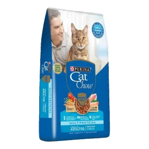 Alimento Cat Chow Adultos Pescado/Pollo X 1 Kg