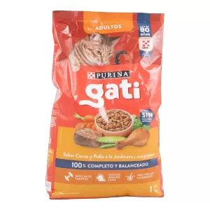 Alimento Gati Carne Y Pollo A La Jardine X 1 Kg