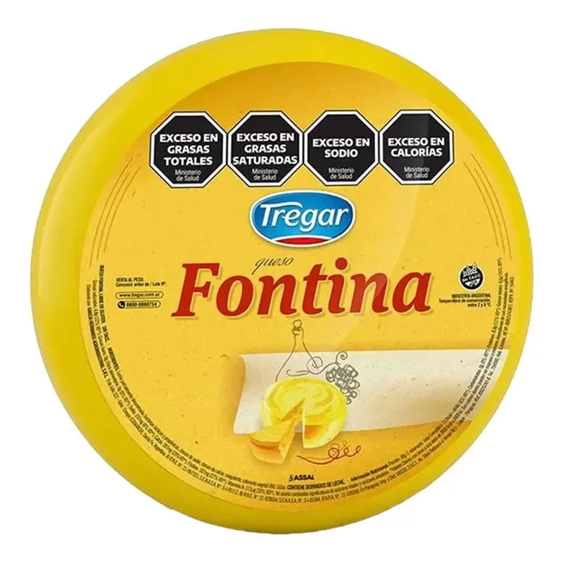 Queso Tregar Fontina X 1 Kg