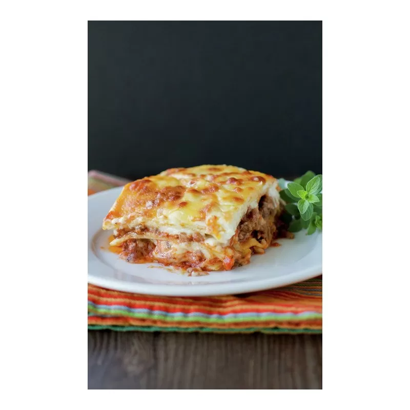 Lasagna Con Salsas Varias Elab X 1 Kg