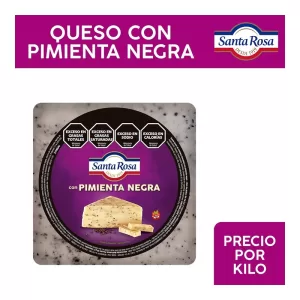 Queso Santa Rosa Con Pimienta X 1 Kg