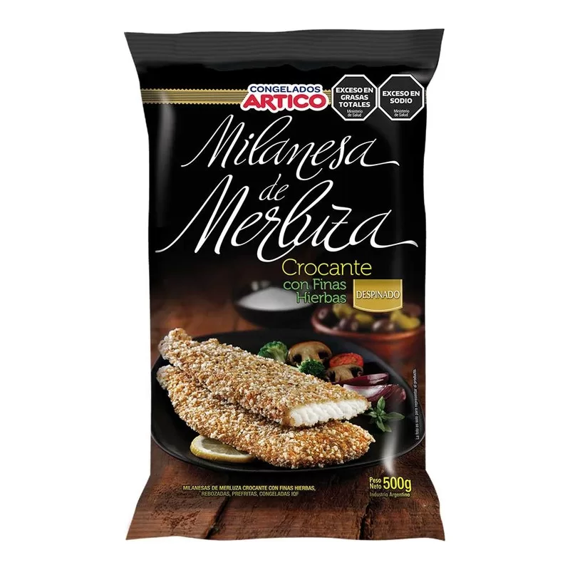 Milanesa Merluza Artico X 1 Kg