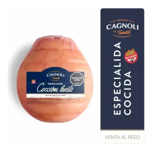 Jamón Cocido Cagnoli Coccion X 1 Kg