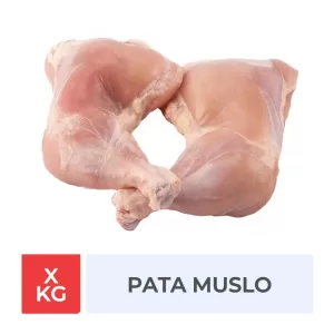 Pata Y Muslo De Pollo Sin Piel X 1 Kg