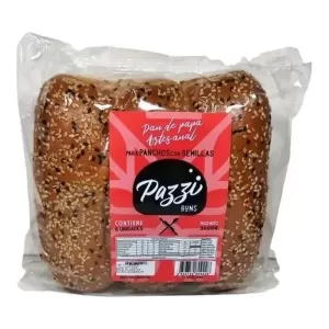 Pan De Papa Pazzi Para Panchos X 504 Gr