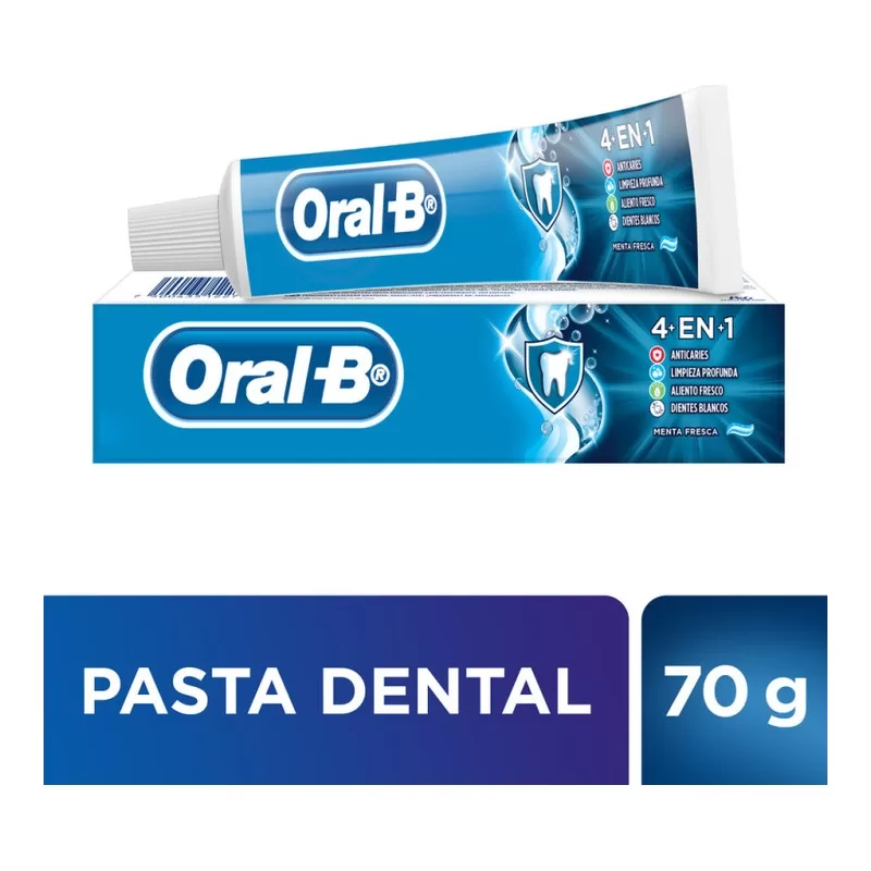 Dentífrico Oral B 4 En 1 X 70 Gr