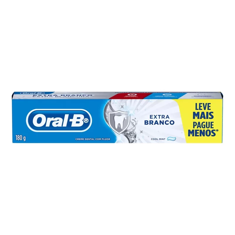 Dentífrico Oral B Extra Blanco X 180 Gr