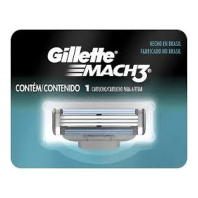 Cartuchos Gillette Mach 3 X 1 Unid