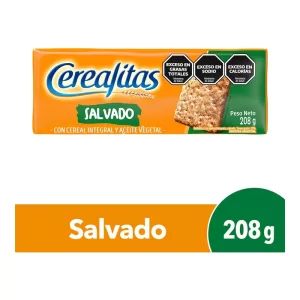 Galletitas Cerealitas Salvado X 208 Gr