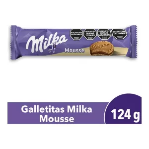 Galletitas Milka Mousse Vain.R X 124 Gr