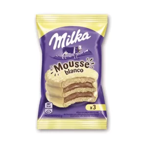 Alfajor Milka Mousse Blanco X 55 Gr