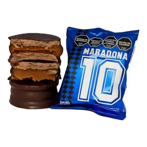 Alfajor Maradona 10 Chocolate X 60 Gr