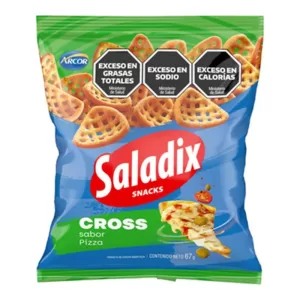 Snacks Saladix Cross Sabor Piz X 67 Gr