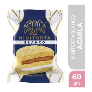 Alfajor Aguila Minitorta Blanc X 69 Gr