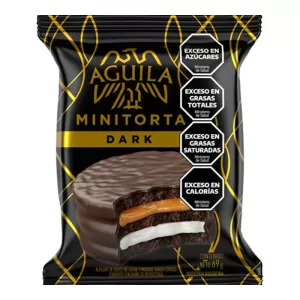 Alfajor Aguila Minitorta Dark X 69 Gr