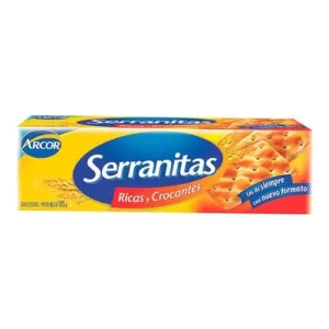 Galletitas Serranitas Crackers X 105 Gr