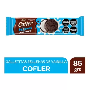 Galletitas Cofler Rellenas Chocolate X 85 Gr