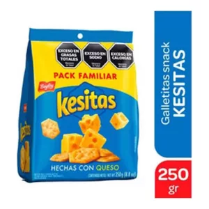 Galletitas Kesitas Con Queso X 250 Gr