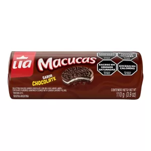Galletitas Macucas Chocolate X 110 Gr