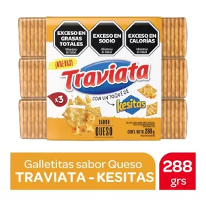 Galletitas Traviata Con Un Toque X 288 Gr