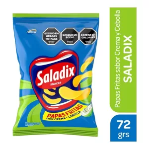 Papas Fritas Saladix Crema X 72 Gr